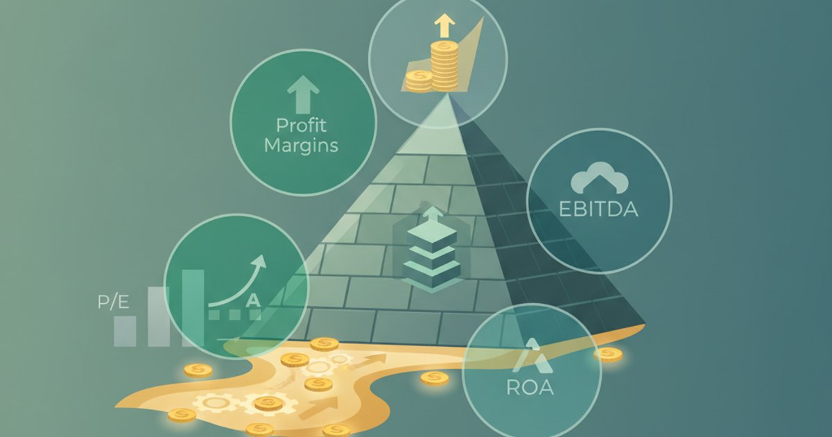 نسب الربحية: ROA و EBITDA وهوامش الربح شرح مبسّط